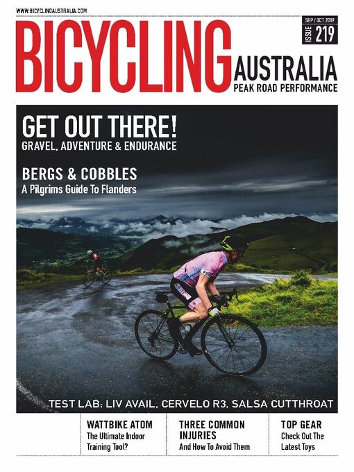 Cover image for Bicycling Australia